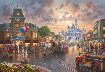 ディズニーランド60周年記念 TK Disney Oil Paintings
